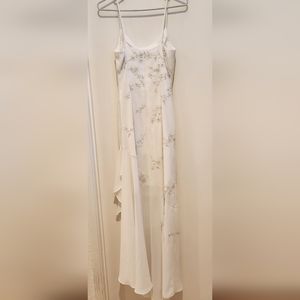 Ivory colored wedding dress